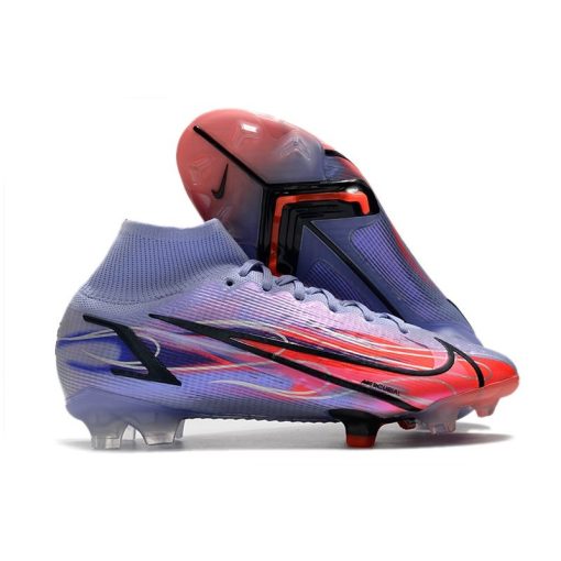 Nike Mercurial Superfly VIII Elite DF FG KM Flames - Lila Zilver_1.jpg